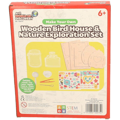 Wooden Bird House Exploration Set