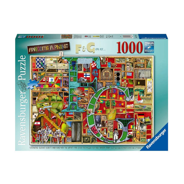 Awesome Alphabet F&G 1000pc puzzle