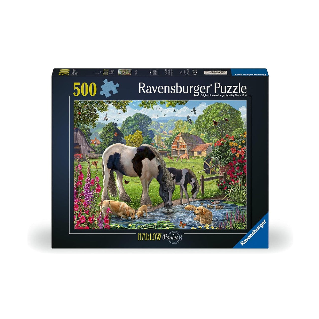 Ravensburger Hadlow Ponies 500 Piece Jigsaw Puzzle