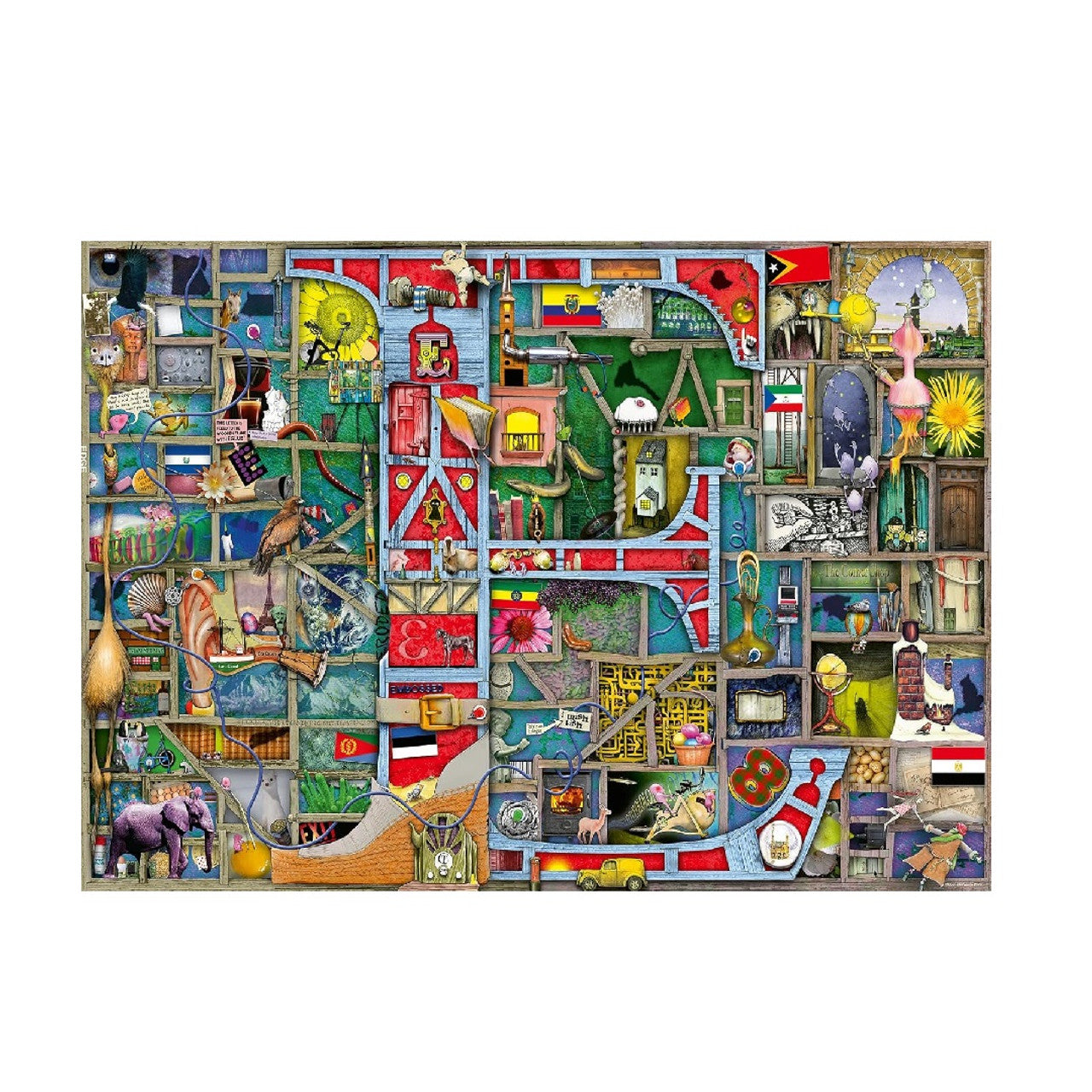 Awesome Alphabet E 1000pc puzzle