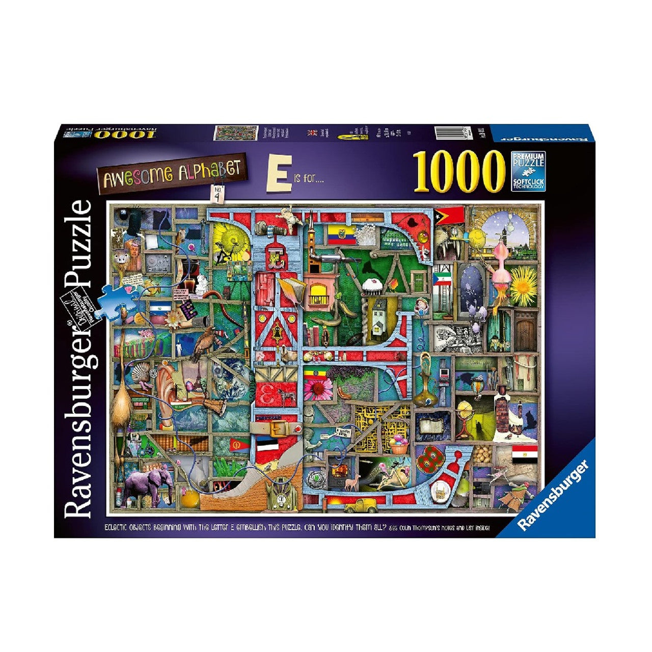 Awesome Alphabet E 1000pc puzzle