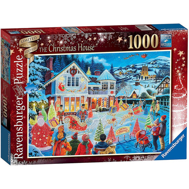 Ravensburger The Christmas House Limited Edition 2021 1000 Piece Jigsaw Puzzle