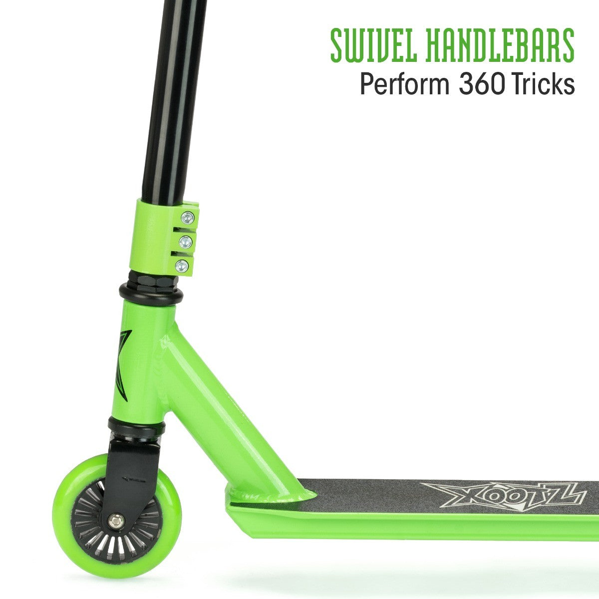 Y Bar Stunt Scooter Green/Black