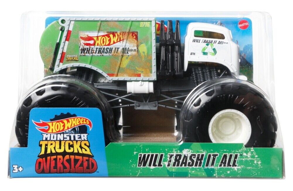 Hot Wheels Monster Trucks 1:24 Asst