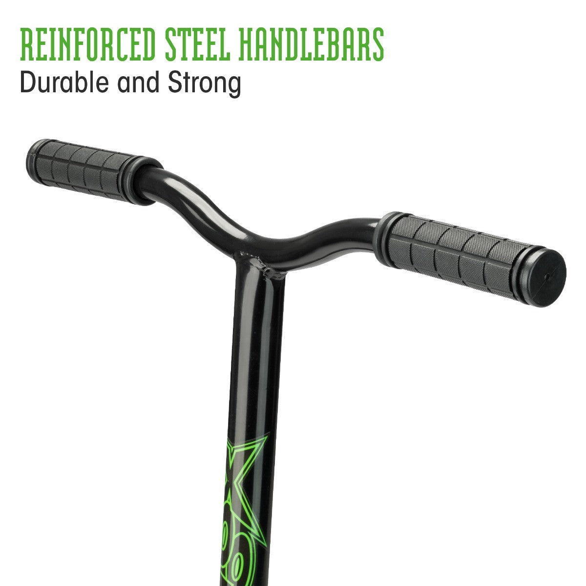 Y Bar Stunt Scooter Green/Black