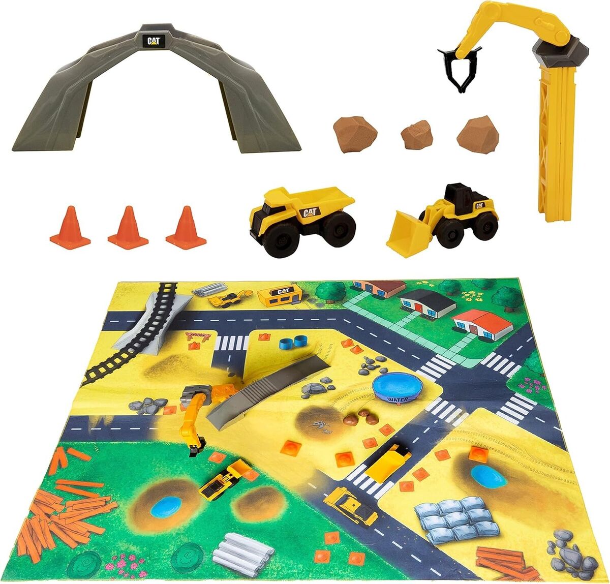 CAT Little Machines Construction Mat