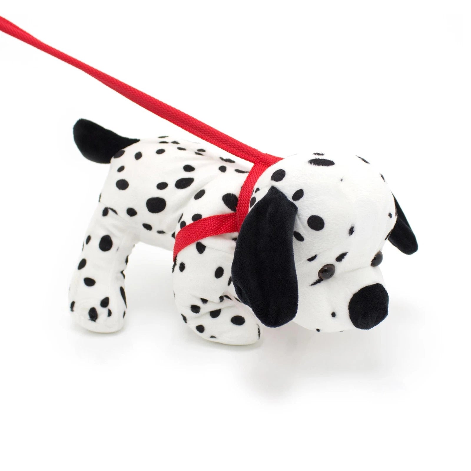 Plush Dalmation On Stiff Lead