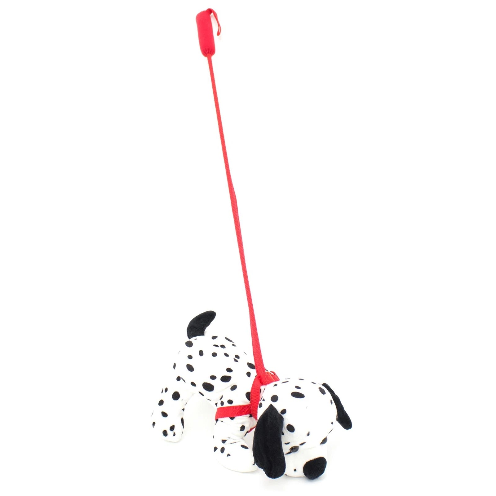 Plush Dalmation On Stiff Lead