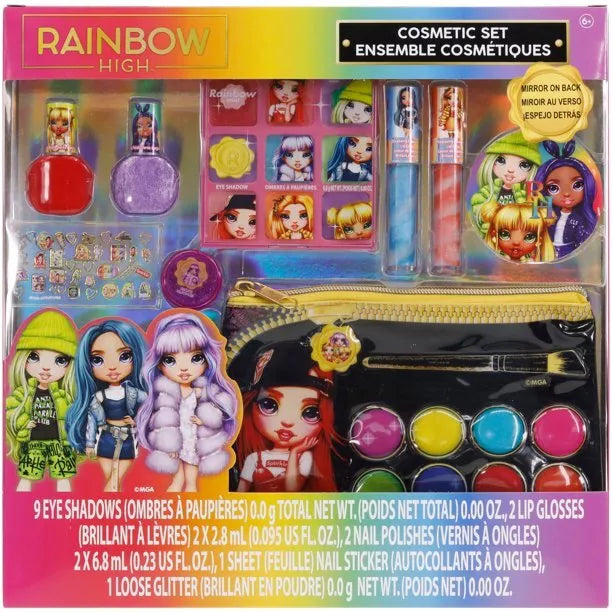 Rainbow High Cosmetic Box Set With Pouch