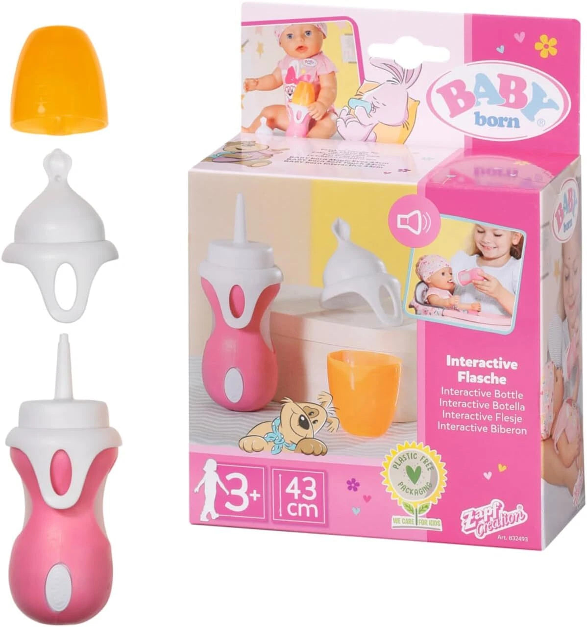 BABY born Interactive Bottle & Spoon