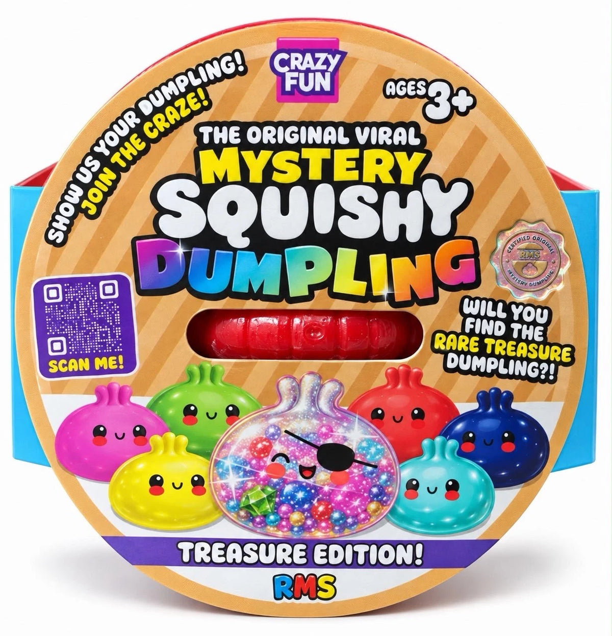 RMS Crazy Fun Treasure Edition Dumpling 8.5cm