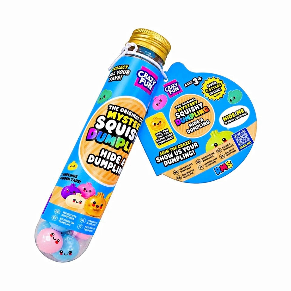 RMS Crazy Fun Hide a Viral Dumpling Squishy Toy
