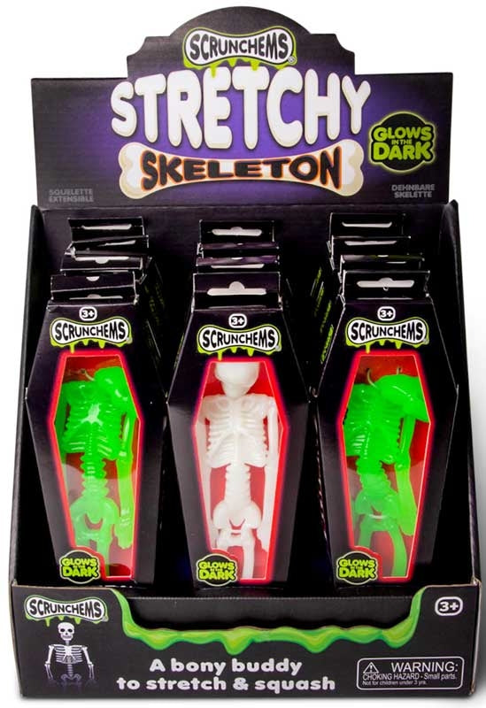 Scrunchems Stretchy Squishy Skeleton Asst