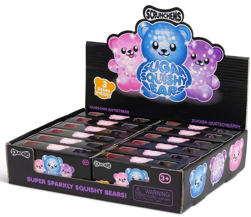 Scrunchems Sugar Diddy Bears - 3 Pack