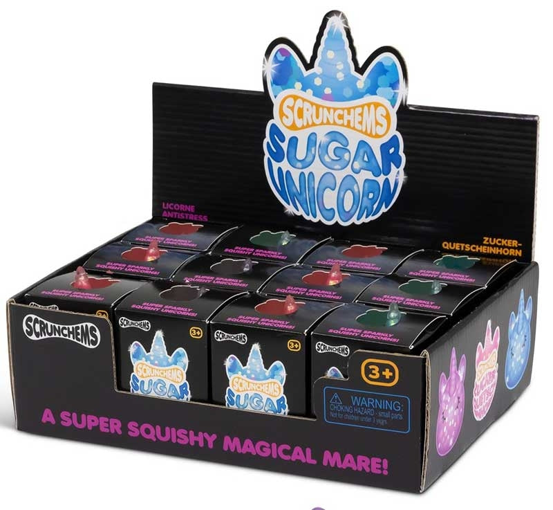 Scrunchems Sugar Unicorn Squishy Fidget Toy