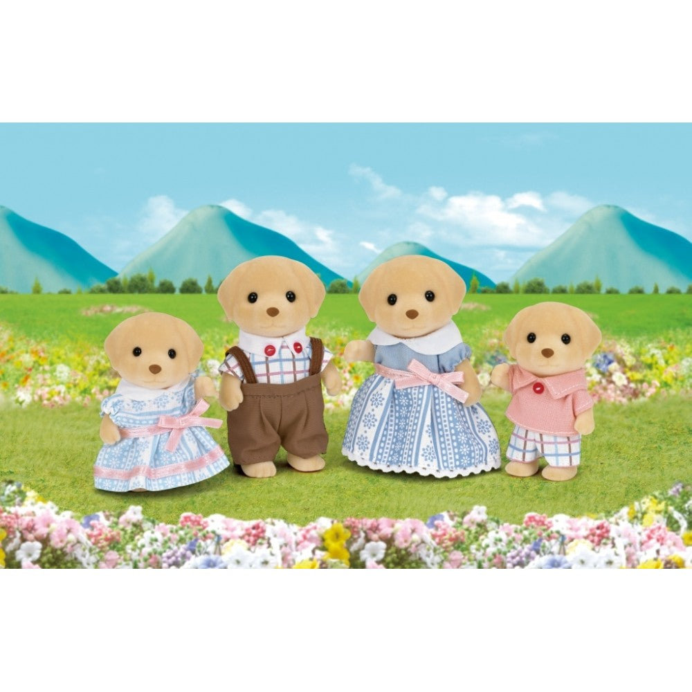Sylvanian Families Yellow Labrador Family