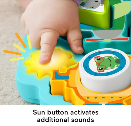 Fisher Price Shapes & Sounds Vehicle Puzzle
