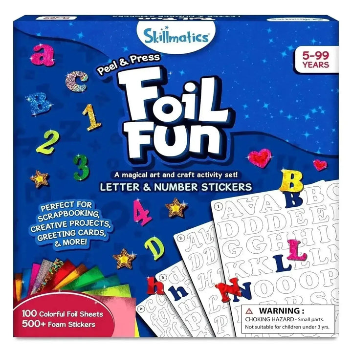 Foil Fun - Letter & Number Stickers