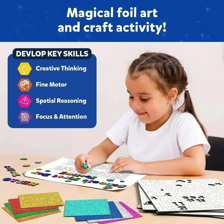 Foil Fun - Letter & Number Stickers