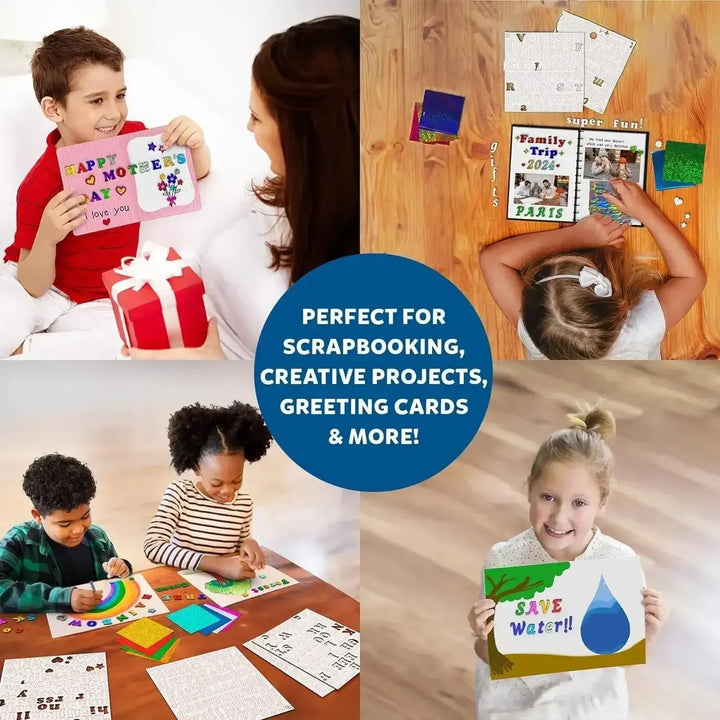 Foil Fun - Letter & Number Stickers