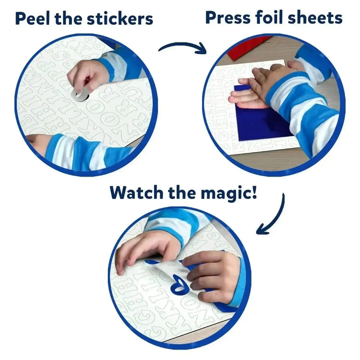 Foil Fun - Letter & Number Stickers