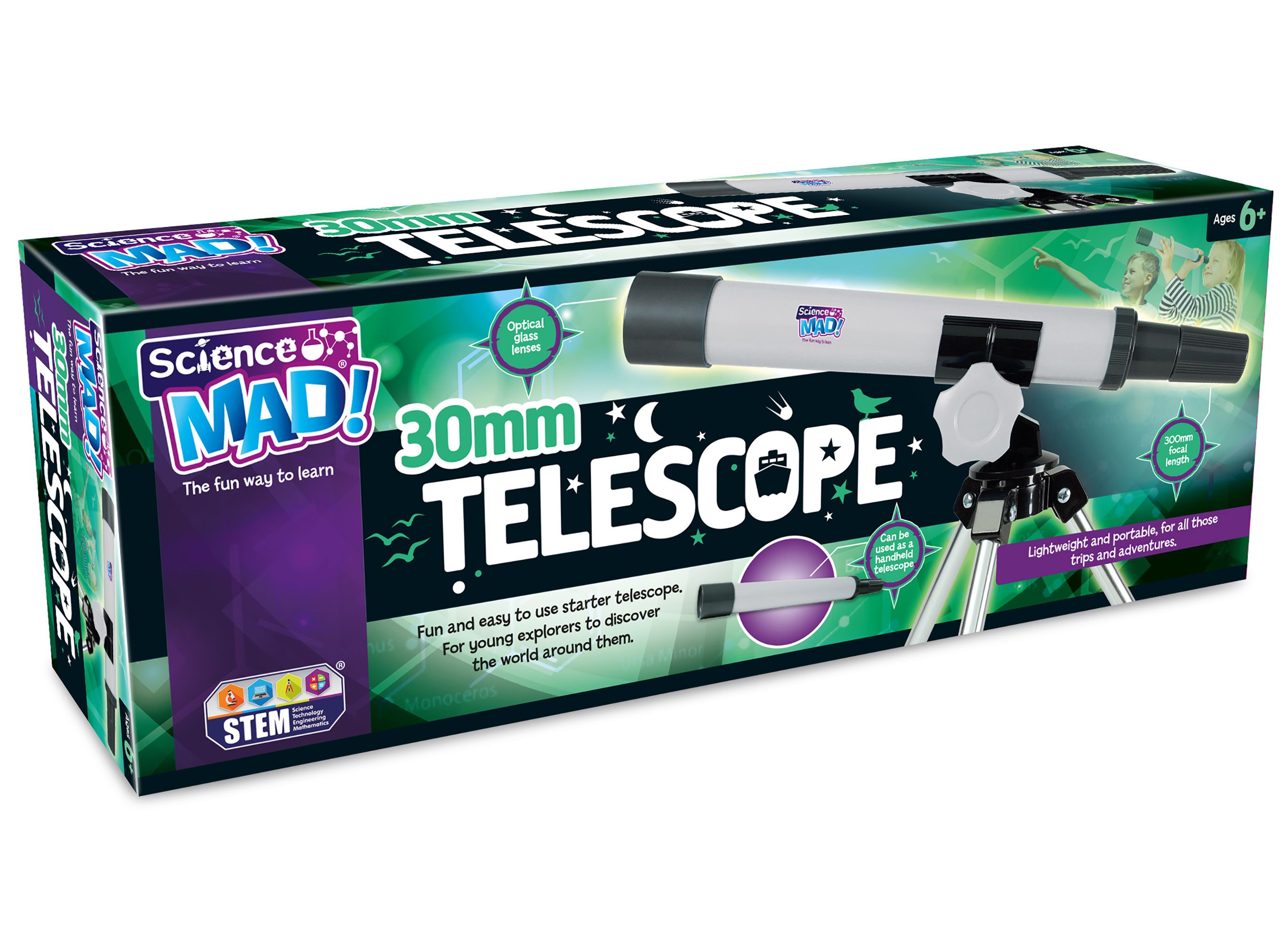 Science Mad 30mm Telescope