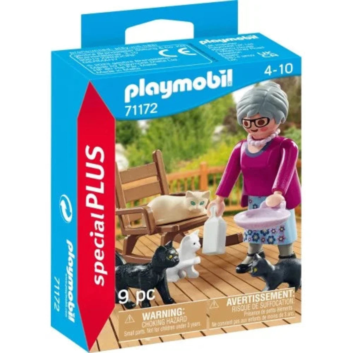 Playmobil 71172 Special Plus - Grandma with Cats