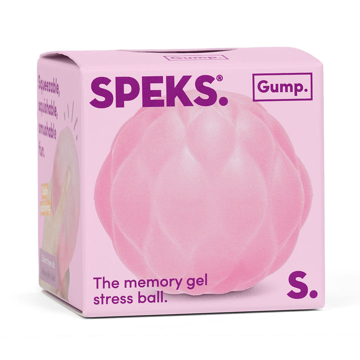 Speks GUMP Surface Sensory Memory Gel Stress Ball 6cm