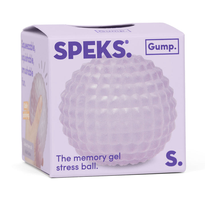 Speks GUMP Surface Sensory Memory Gel Stress Ball 6cm