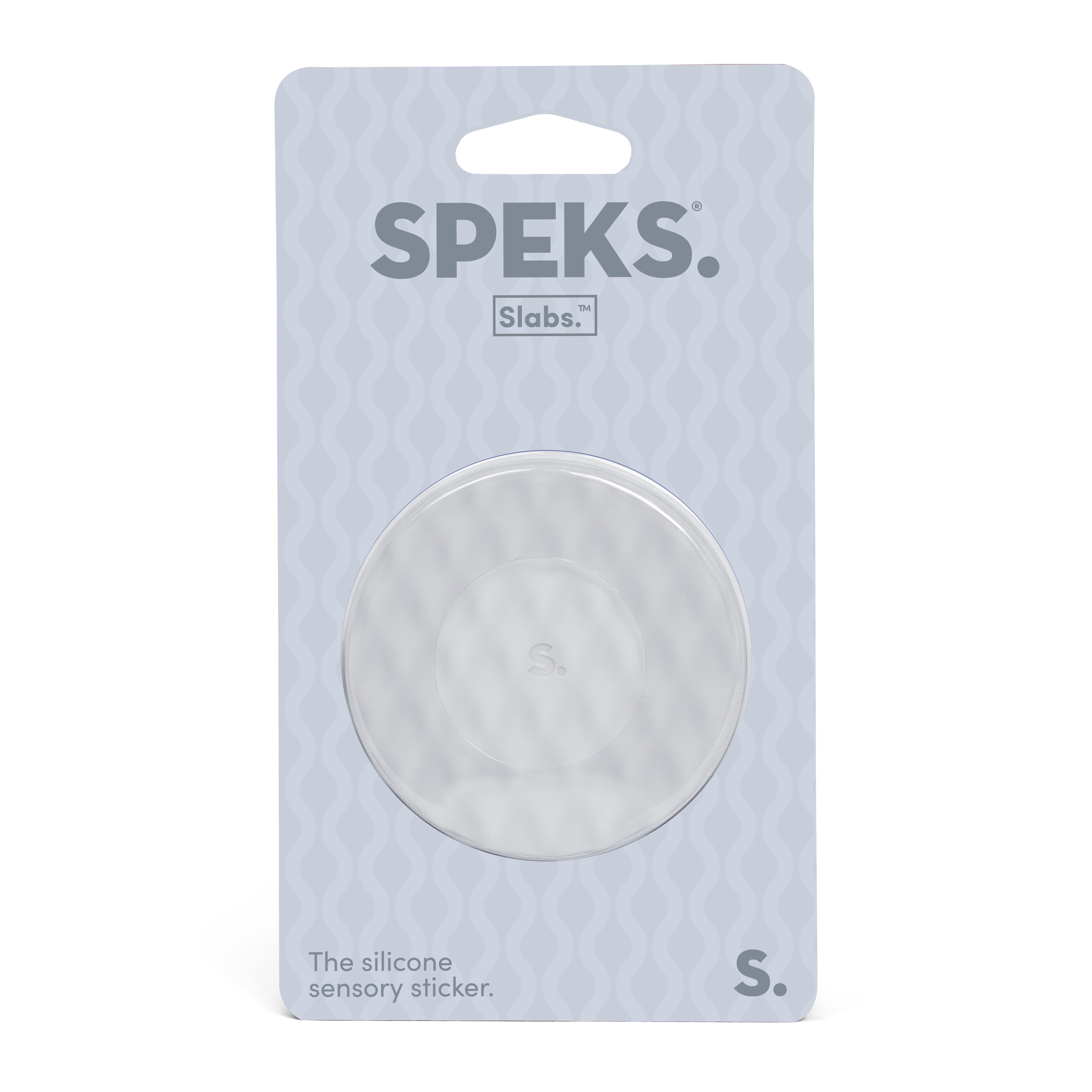Speks SLABS Mesh Grey Sensory Sticker