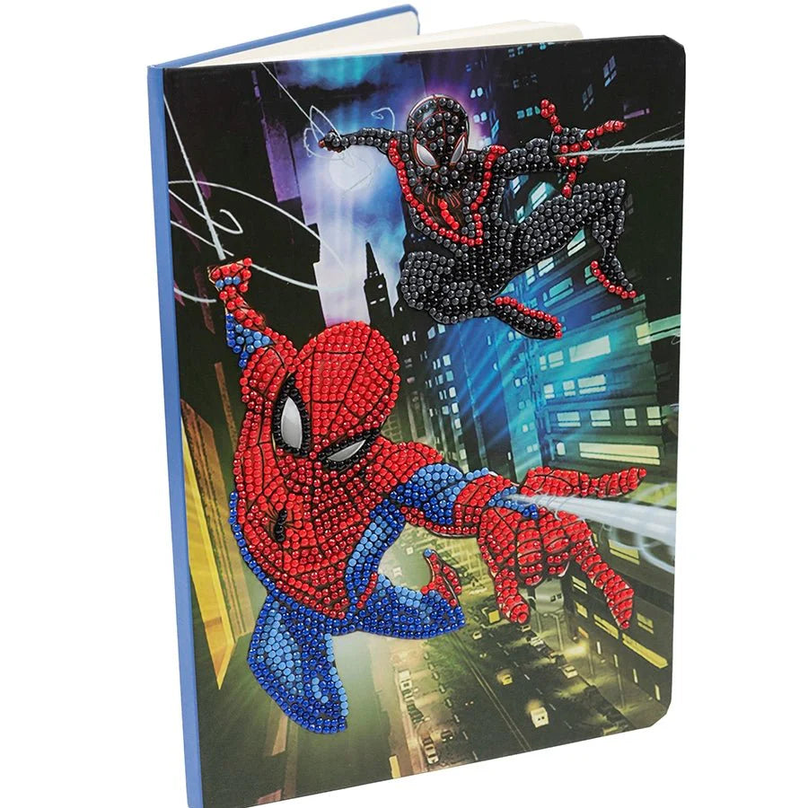 Spiderman Crystal Art Notebook 18x26cm