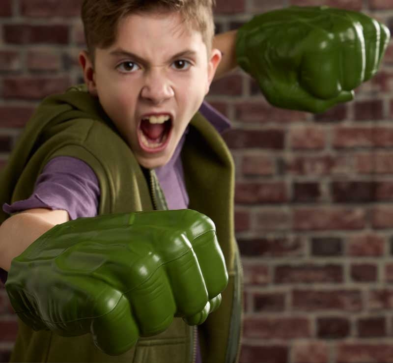 Spiderman Hulk Gamma Smash Fists