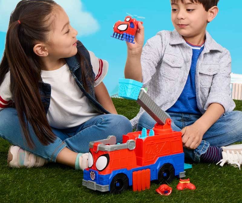 Spidey Rescue Webbs Fire Truck
