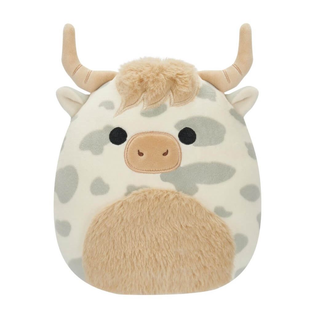 7.5" Squishmallow Borsa The Spotted Highland Cow