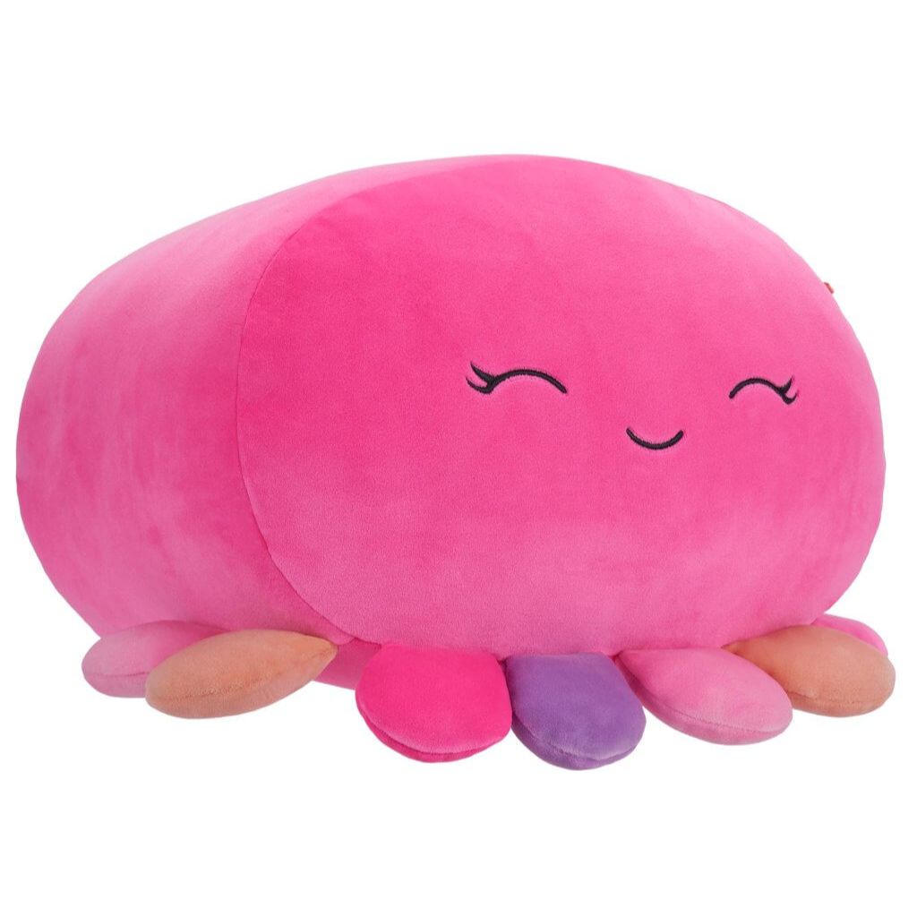 12" Squishmallow Octavia Stackables - Hot Pink Octopus W/Multicolored Tentacles