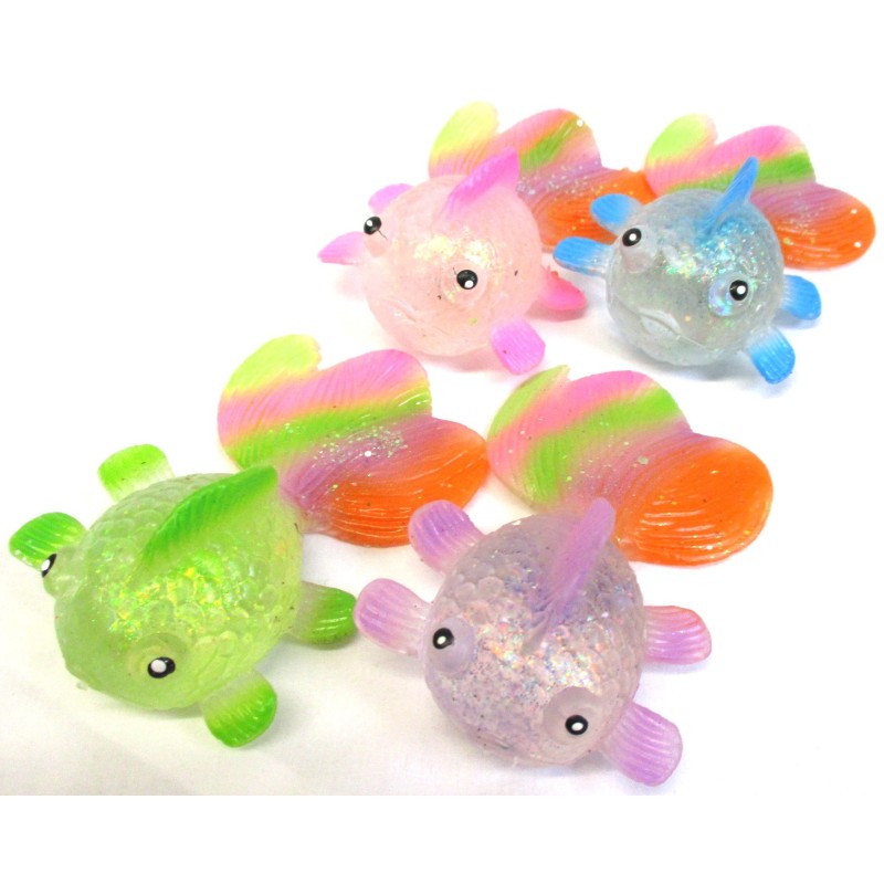 Squishy Fish Goldfish sensory toy