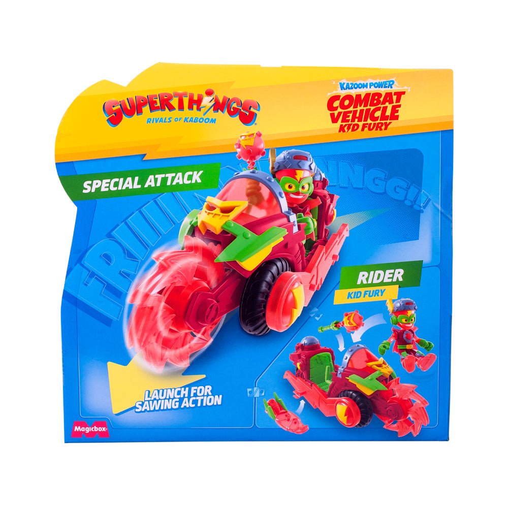 Superthings Kazoom Power Battle Combat Vehicles Kid Fury