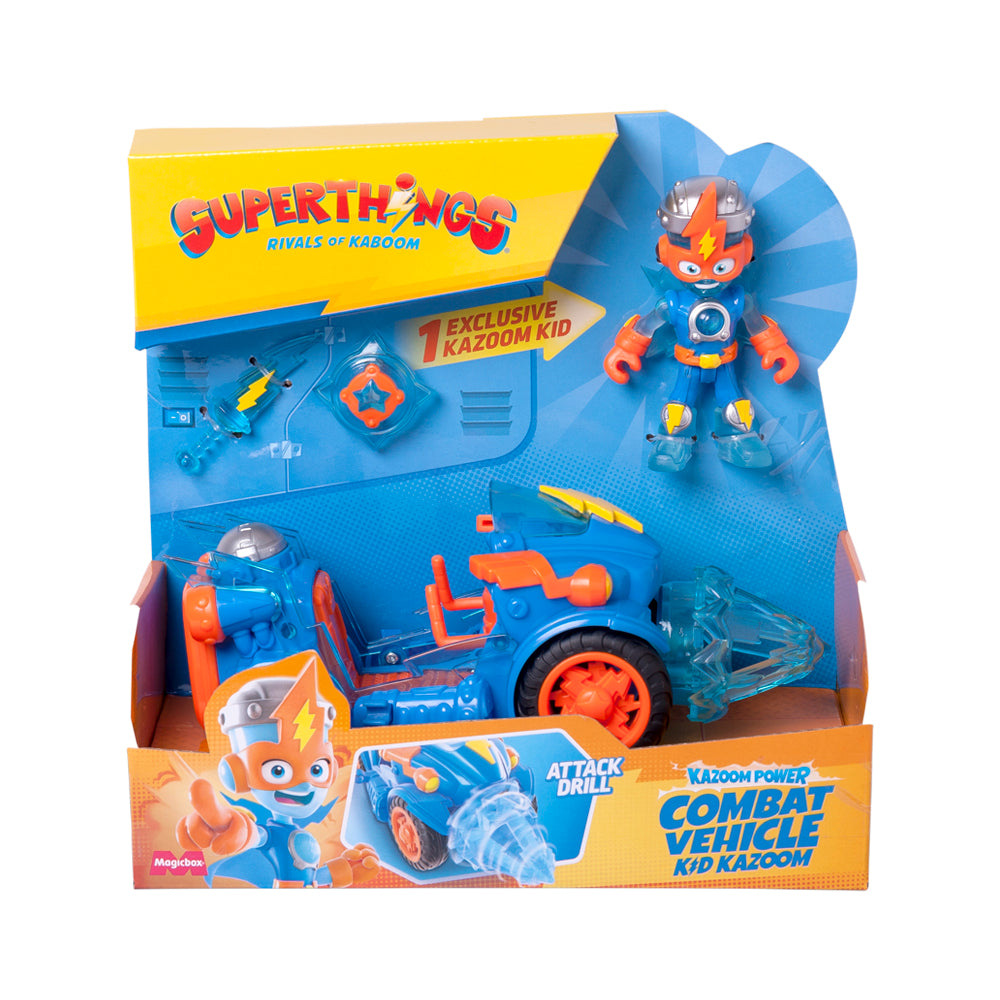 Superthings Kazoom Power Battle Combat Vehicles Kid Kazoom