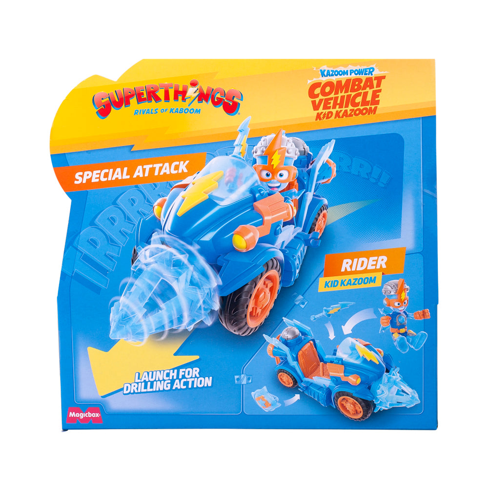 Superthings Kazoom Power Battle Combat Vehicles Kid Kazoom