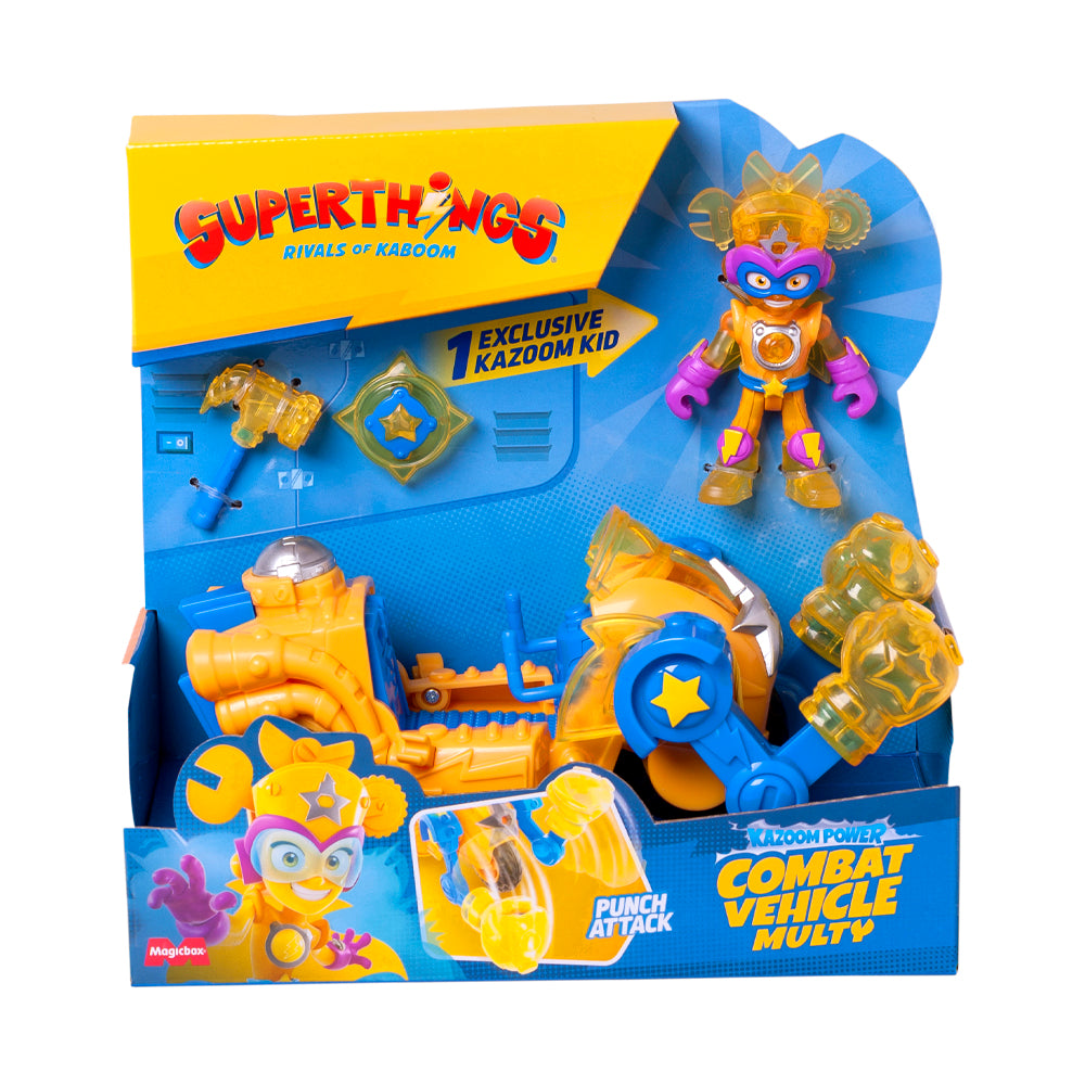 Superthings Kazoom Power Battle Combat Vehicles Kid Multy