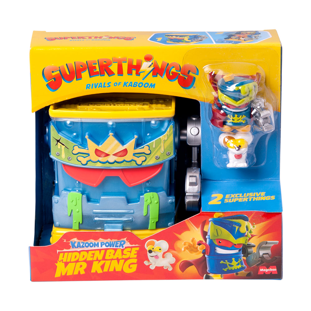 Superthings Kazoom Power Battle Hidden Base Mr King