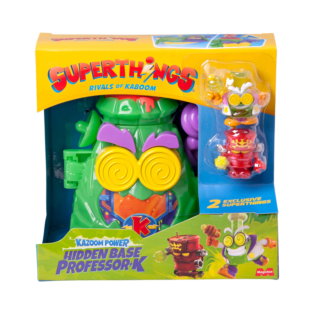 Superthings Kazoom Power Battle Hidden Base Professor K