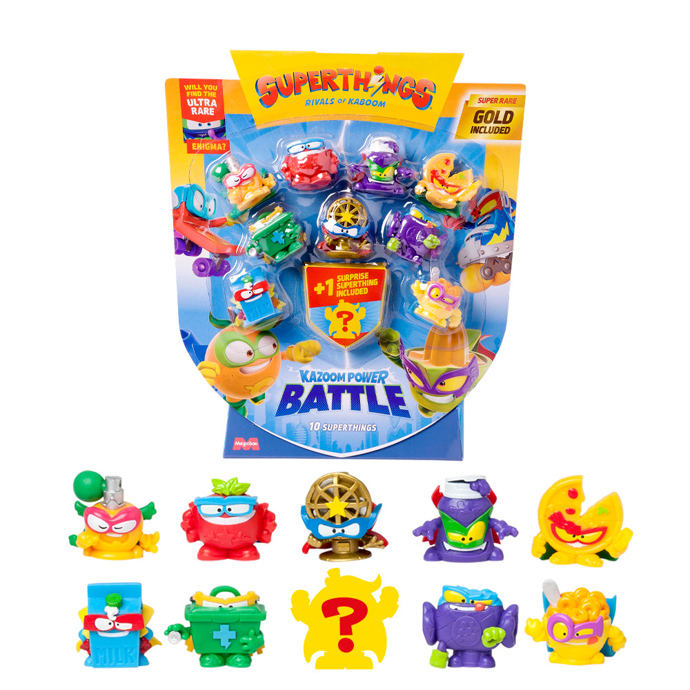 Superthings Kazoom Power Battle 10 Pack Asst