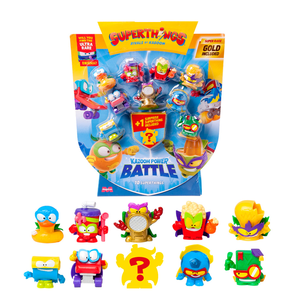 Superthings Kazoom Power Battle 10 Pack Asst