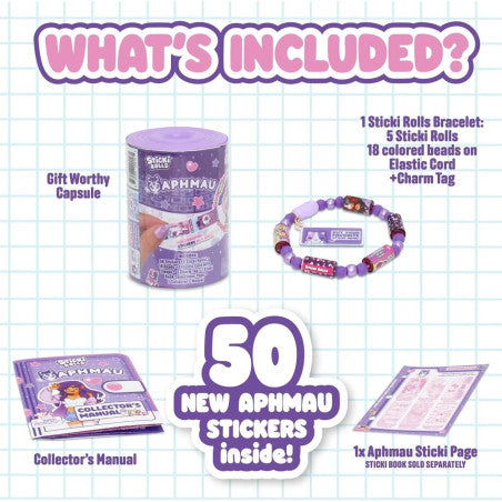 Sticki Rolls Aphmau Sticki Bands Capsule