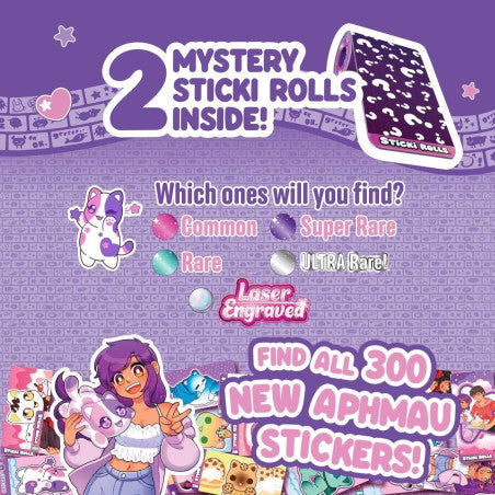 Sticki Rolls Aphmau Sticki Bands Capsule