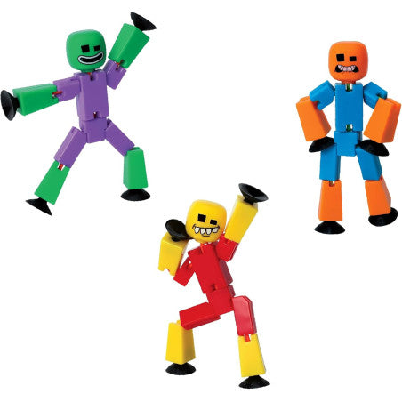 StikBot 3 pack - Crazy Faces
