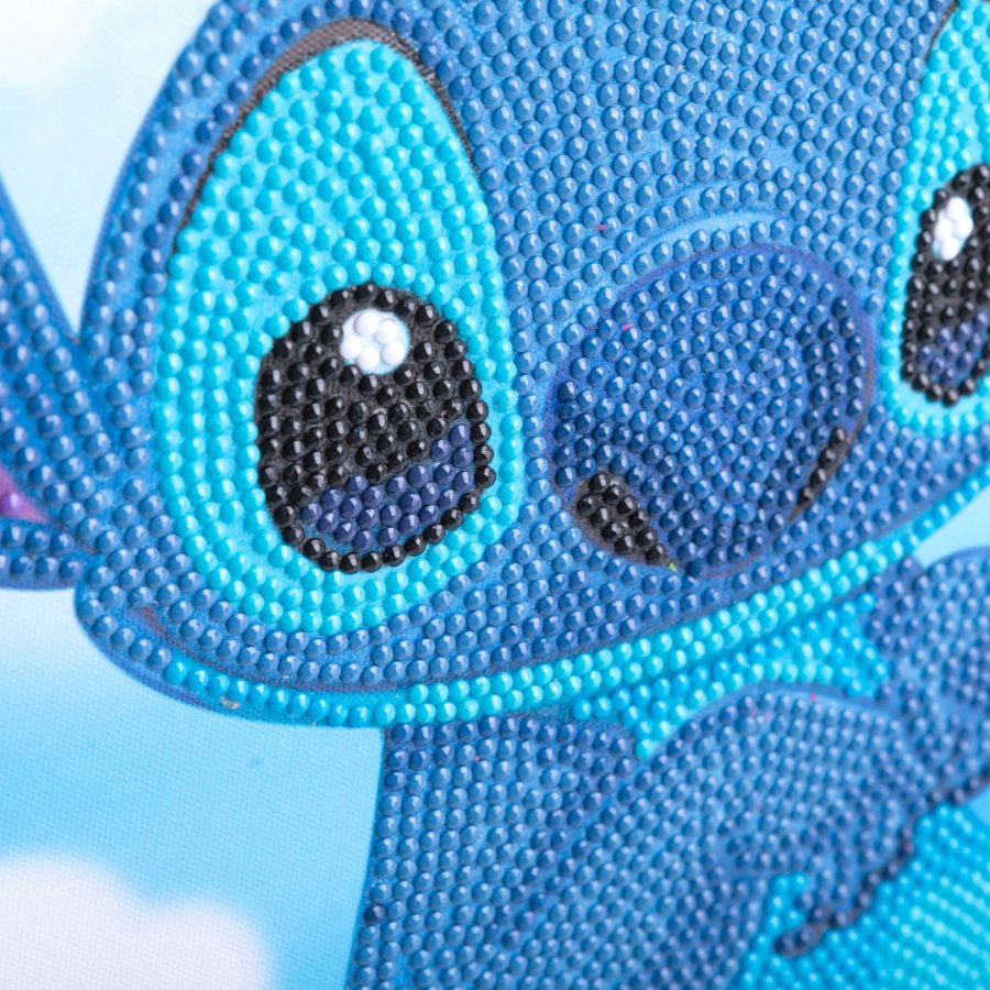 Disney Stitch, 35x45cm Crystal Art Scroll