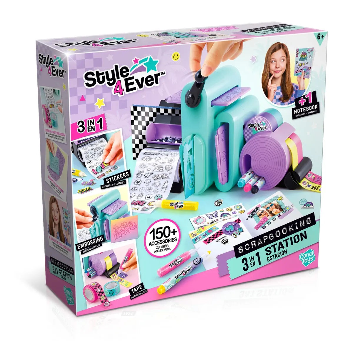 Style 4 Ever 3 in 1 Scrapbook Station Deluxe