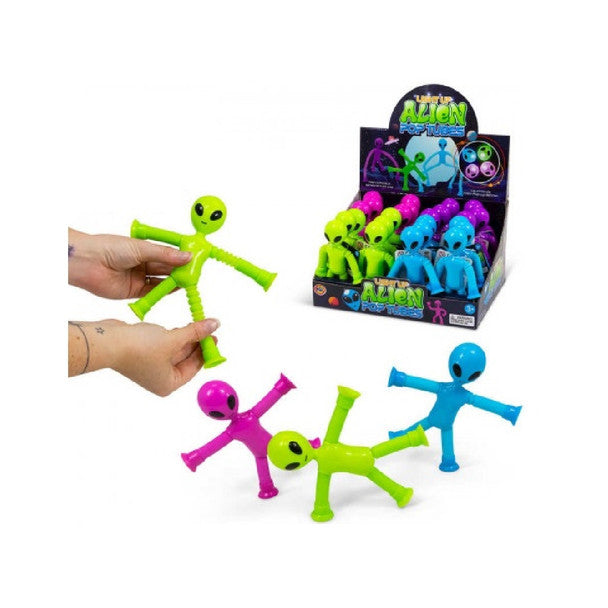 Light Up Alien Pop Tubes Asst